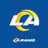 NFL Los Angeles Rams Distressed Moto E5 Play Skin